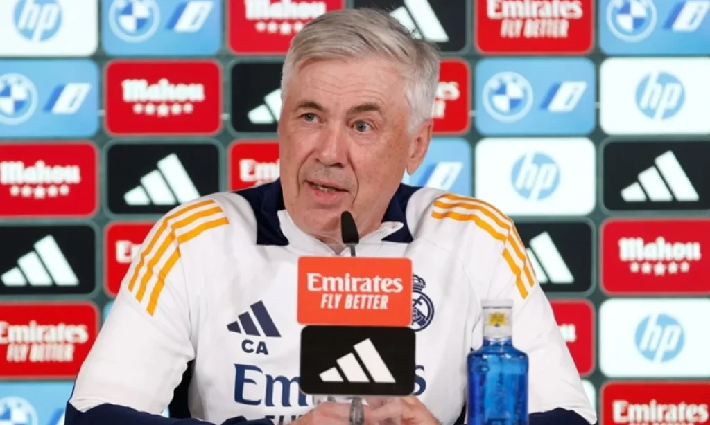 Ancelotti comenta sobre estrellas del Real Madrid y el duelo con la Real Sociedad