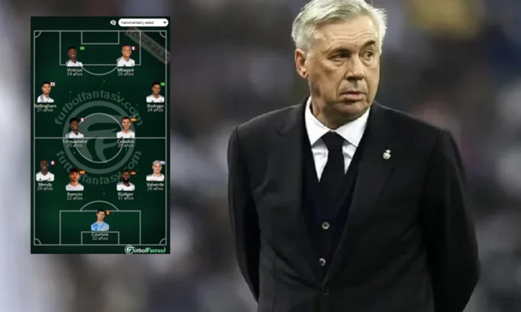 Ancelotti se muestra contento con su táctica 4-4-2 y la mantendrá