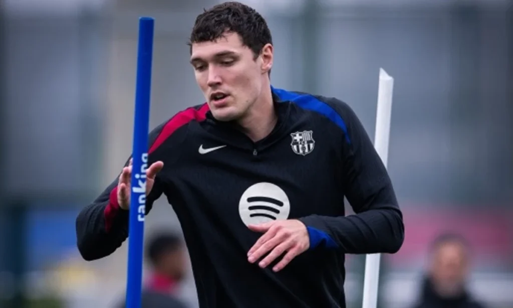Christensen se recupera y regresa al trabajo con el Barcelona