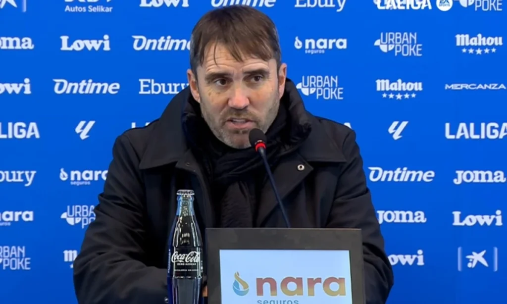 Coudet elogia a sus jugadores y critica la suerte y los árbitros