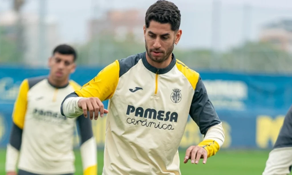 Gerard Moreno y Kiko Femenía se ausentan en la última sesión antes del partido
