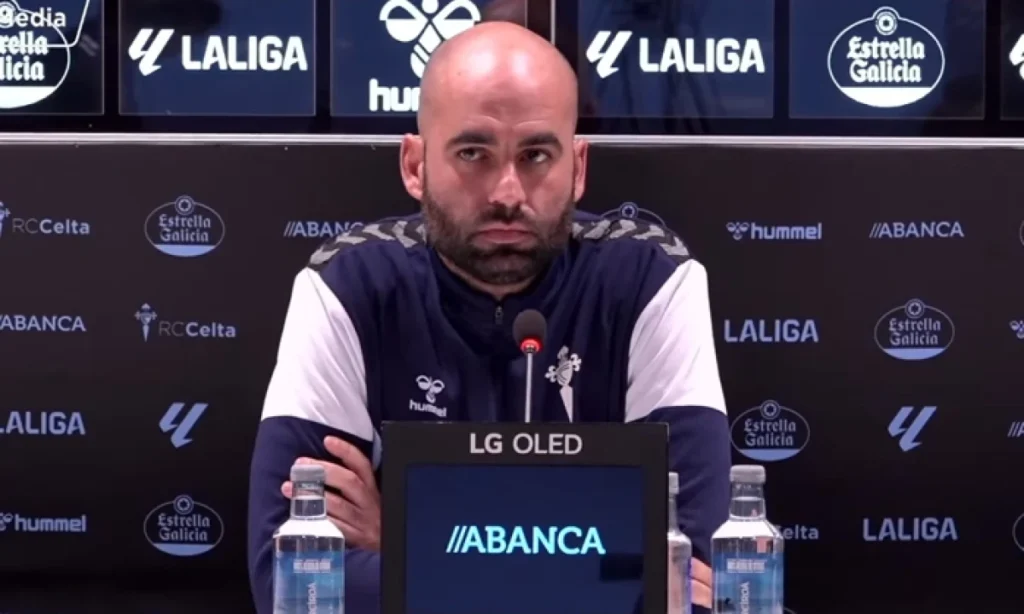 Giráldez desvela secretos sobre Manquillo, Aspas y el Atlético en su última convocatoria