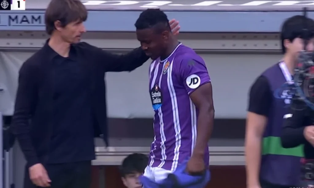 Joseph Aidoo se lesiona en San Mamés y sufre un duro golpe en la Liga Fantasy