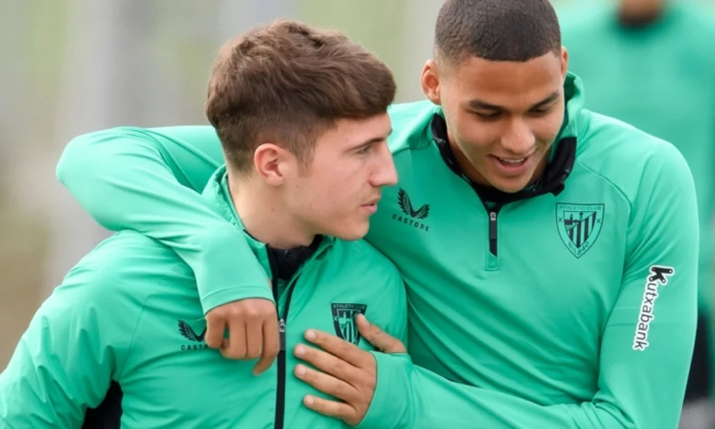 Athletic entrena en Lezama sin Vivian ni Djaló