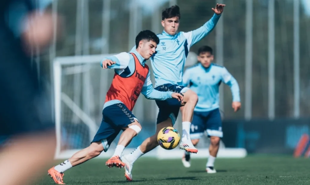 El Celta entrena mientras espera noticias sobre Swedberg