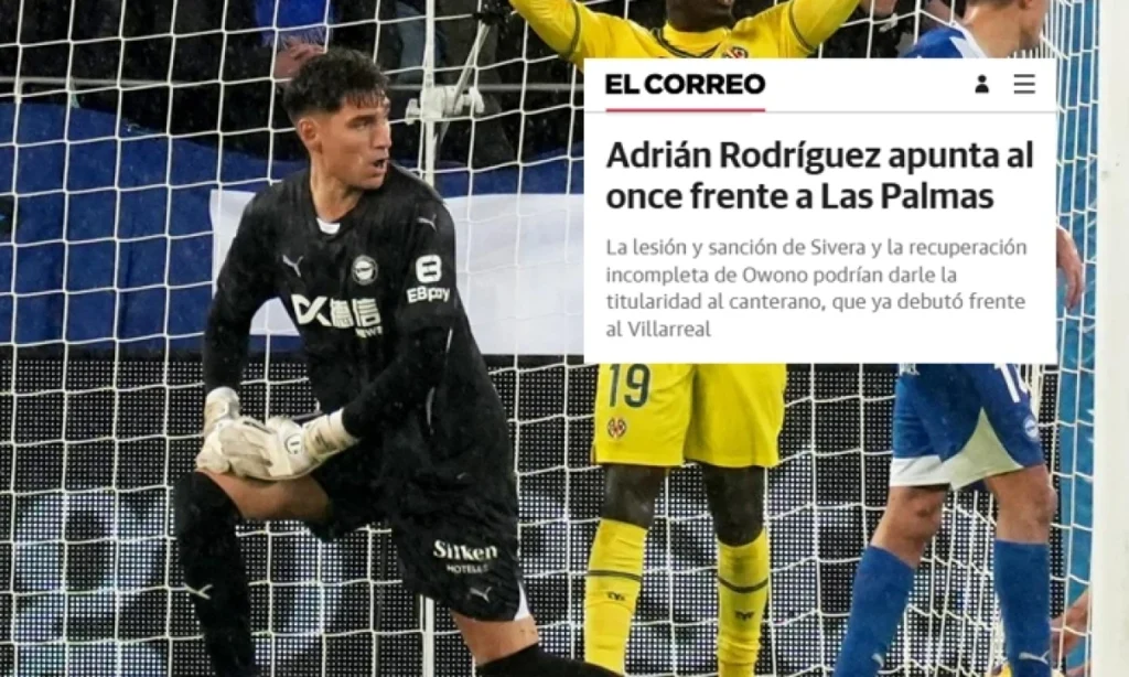 El Correo opta por Adrián ante las dudas sobre Owono
