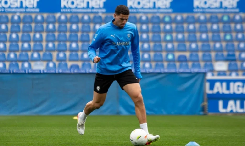Entrenamiento en Mendizorroza: Owono