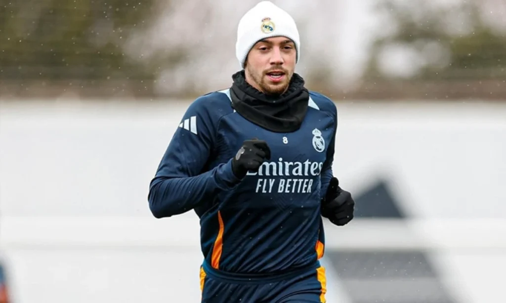 Fede Valverde se reincorpora al entrenamiento y da esperanzas a los aficionados