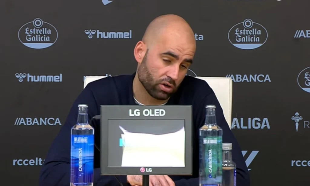 Giráldez reflexiona sobre la victoria y el rendimiento de Carreira, Alfon, Damián y Aspas