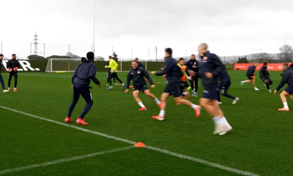 Oriol Romeu vuelve a los entrenamientos en grupo