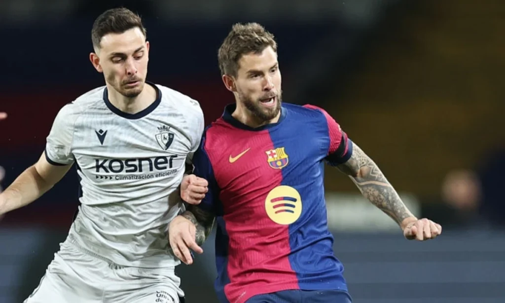 Osasuna investiga posible alineación indebida del Barcelona