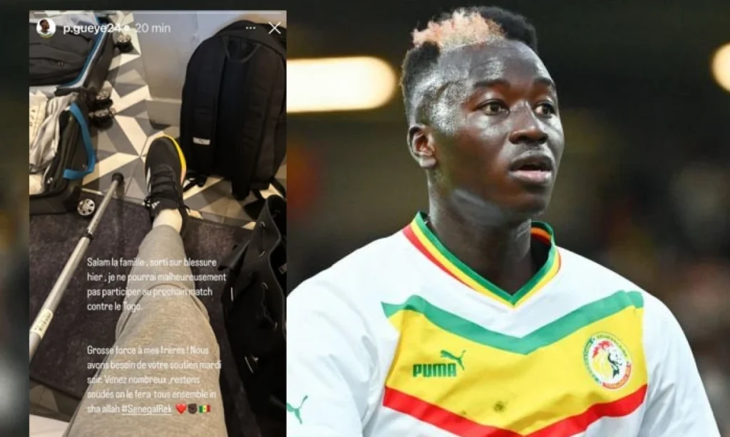 Senegal pierde a Pape Gueye por esguince de tobillo