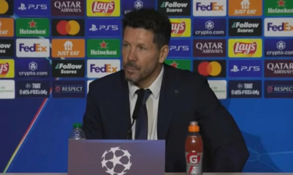 Simeone confía en Griezmann y anima a los jóvenes en la previa del derbi