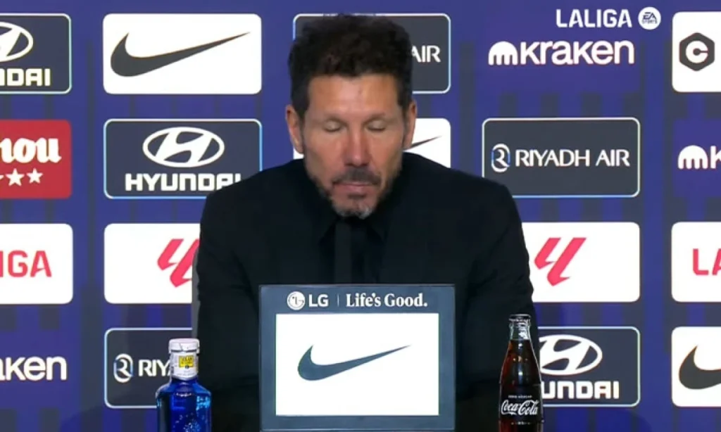 Simeone reflexiona sobre la derrota y el impacto de Lewandowski