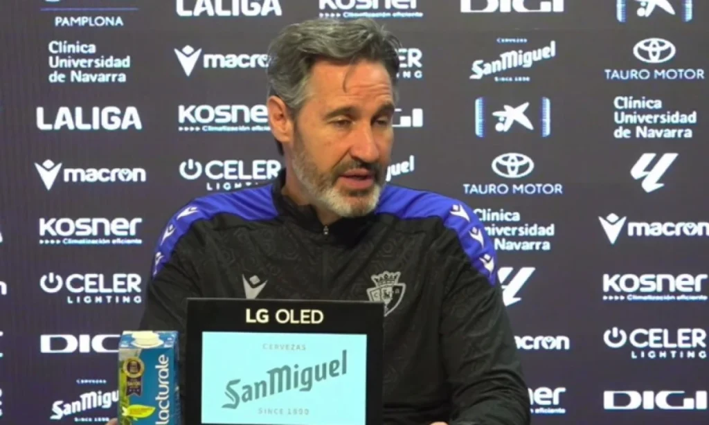Vicente Moreno analiza a sus jugadores y el desafío ante el Barcelona