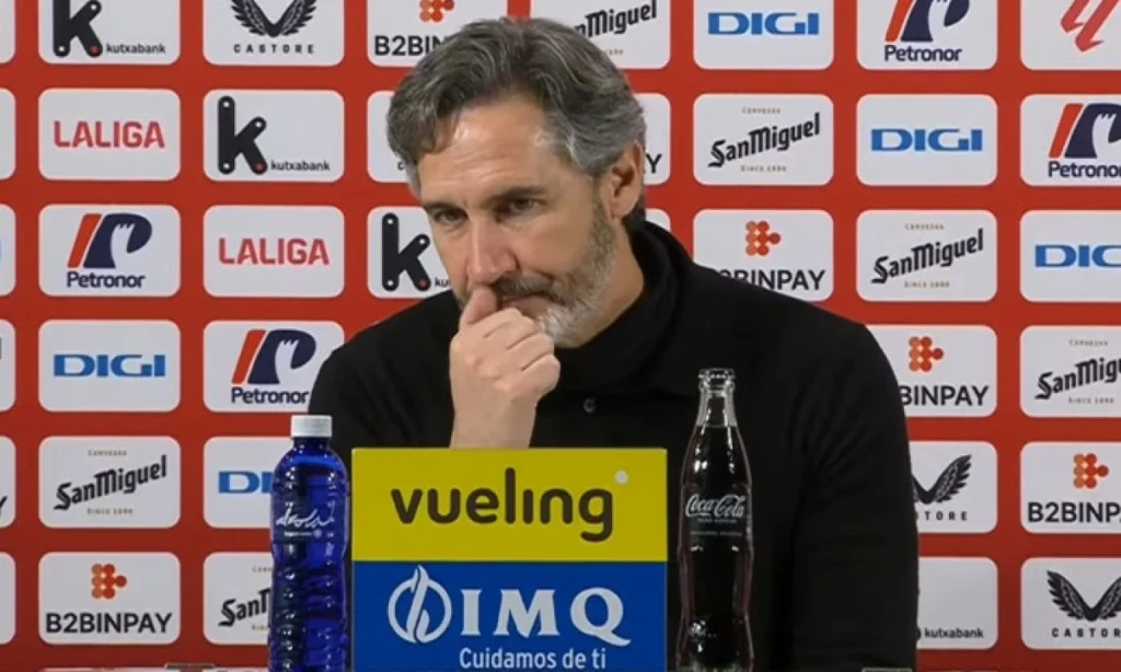 Vicente Moreno valora el empate y elude su futuro