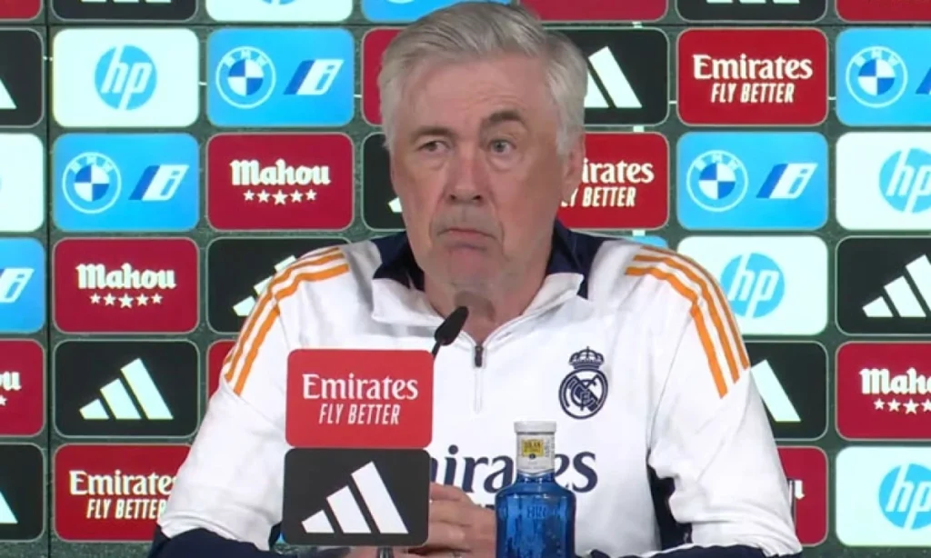 Ancelotti analiza su plantilla y el próximo desafío en conferencia