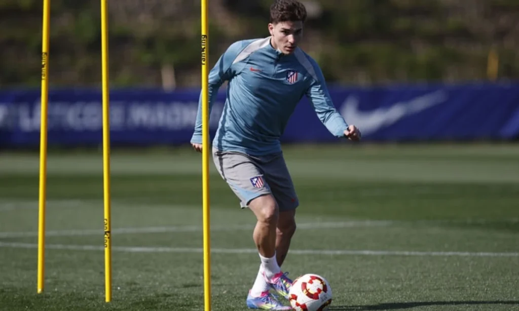 Atlético se prepara al completo para el choque de Copa