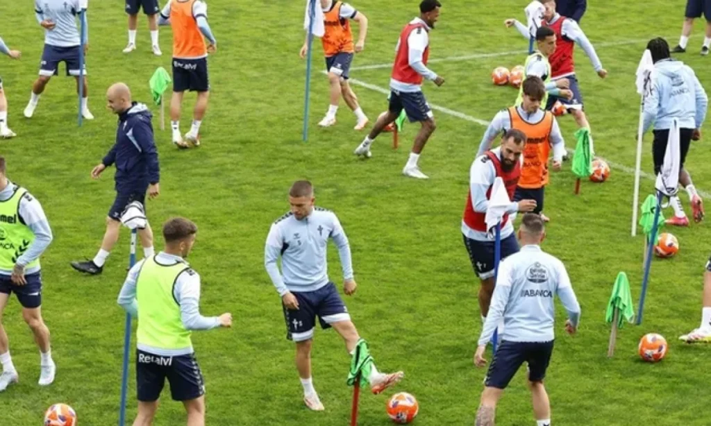 Celta avanza en la semana de trabajo sin dos lesionados