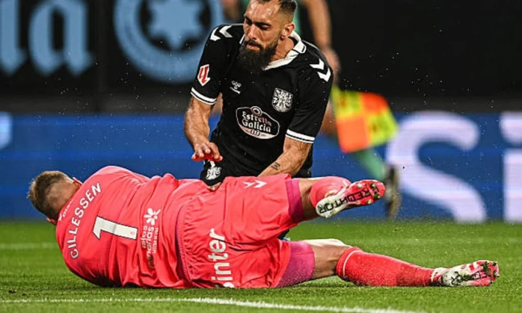 Cillessen: Urgente cirugía por perforación estomacal