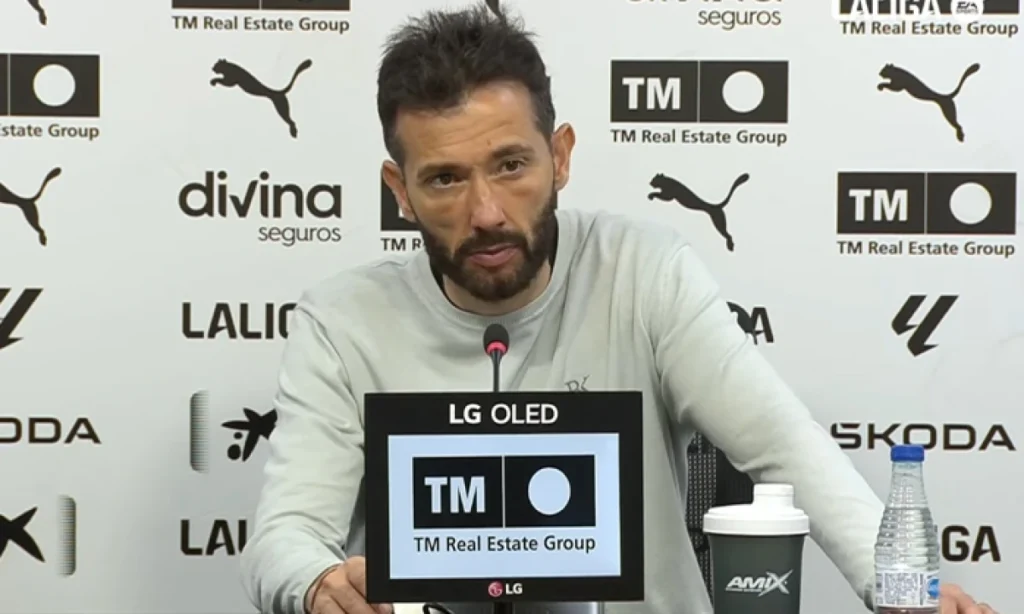 Corberán reflexiona sobre el empate y elude críticas al arbitraje