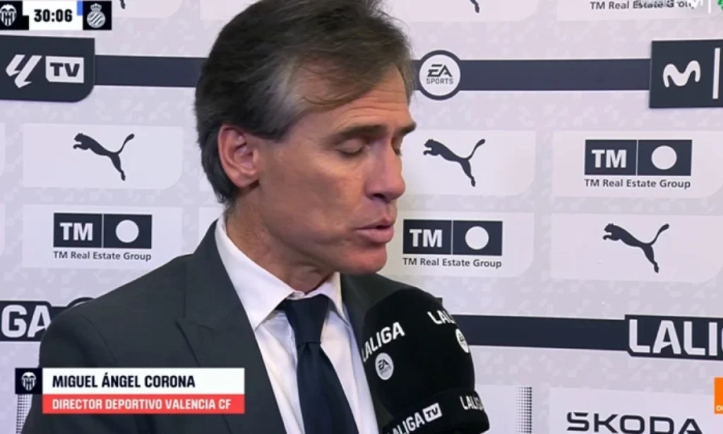 Corona analiza a Corberán y el futuro de Sadiq