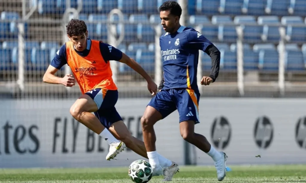 Courtois se entrena al 100% y Ceballos avanza con trabajo parcial