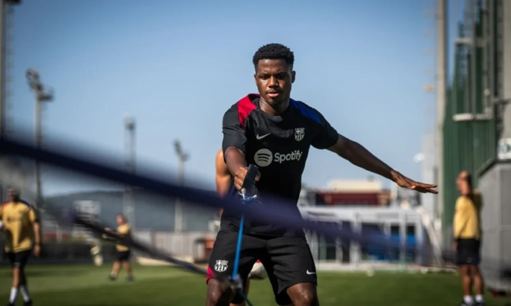 Flick considera incluir a Ansu Fati en el once titular