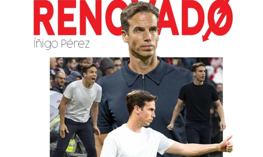 Íñigo Pérez renueva con el Rayo por una temporada