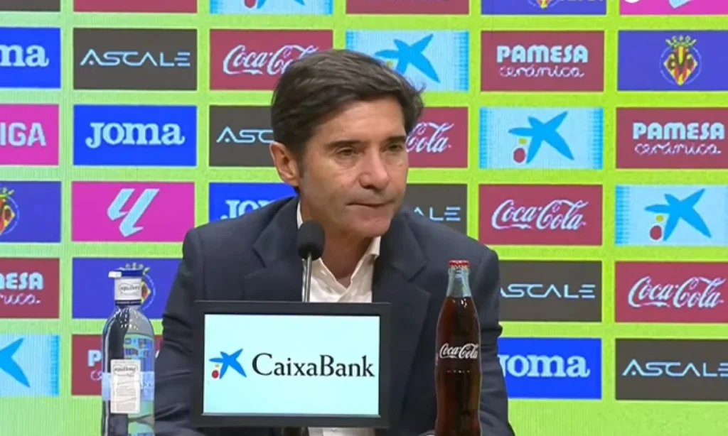 Marcelino reflexiona sobre el empate y la actuación arbitral tras el partido
