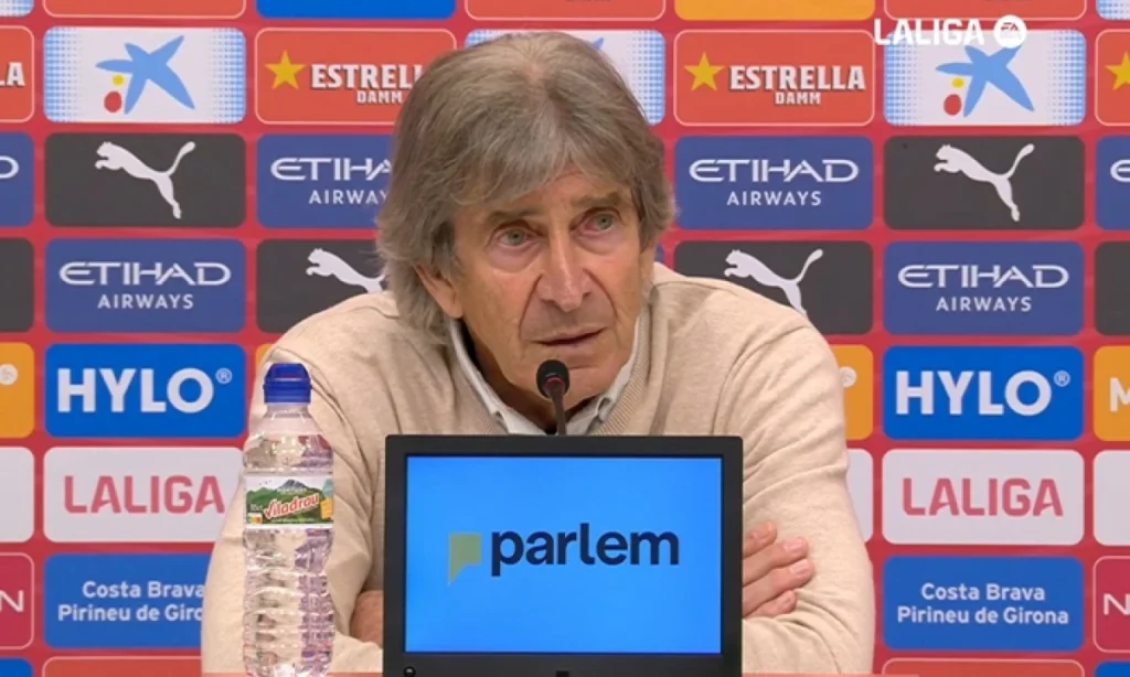Pellegrini reflexiona sobre la victoria y el futuro de Isco, Antony y el Girona